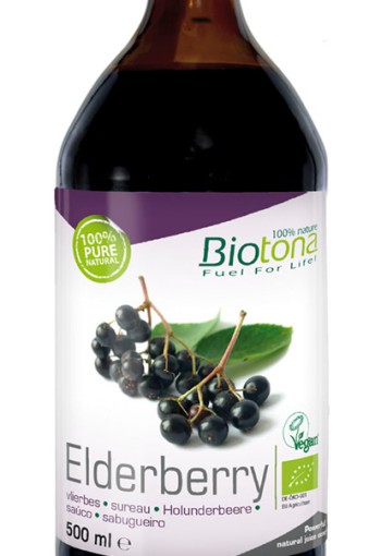 Biotona Vlierbes concentraat bio (500 Milliliter)