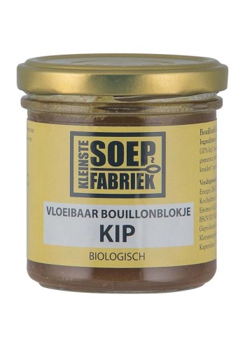 Kleinstesoepfabr Vloeibare bouillonblokjes kip bio (150 Milliliter)