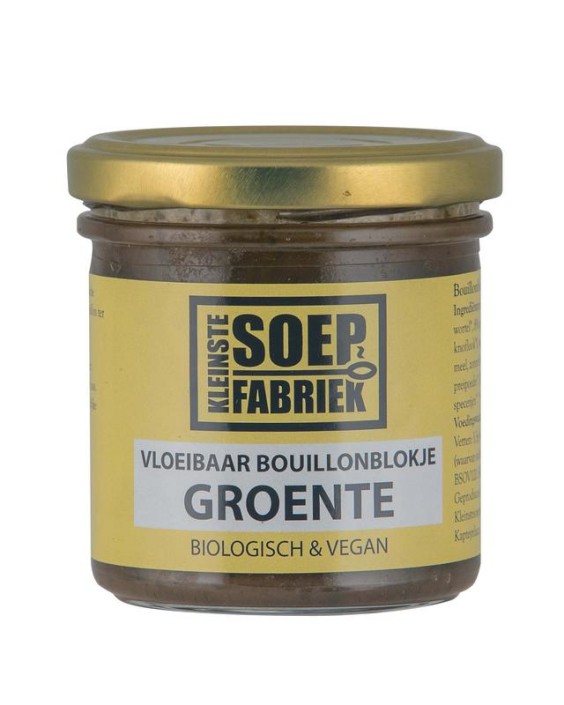 Kleinstesoepfabr Vloeibare bouillonblokjes groente bio (150 Milliliter)