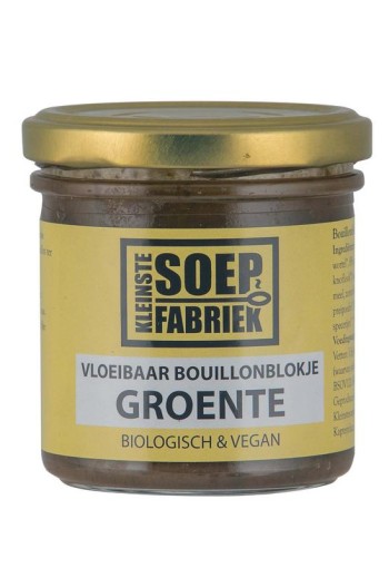 Kleinstesoepfabr Vloeibare bouillonblokjes groente bio (150 Milliliter)