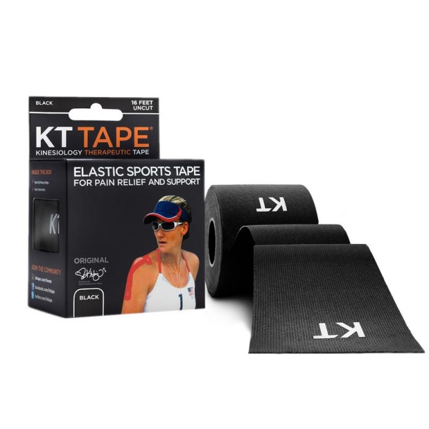 KT Tape Original uncut 5 meter zwart (1 Stuks)