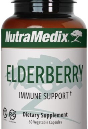 Nutramedix Vlierbes elderberry (60 Capsules)