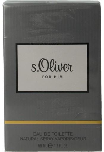 S Oliver For him eau de toilette spray (50 Milliliter)