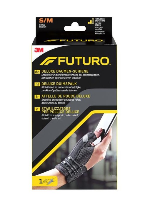 Futuro Deluxe duimspalk maat S/M zwart (1 Stuks)