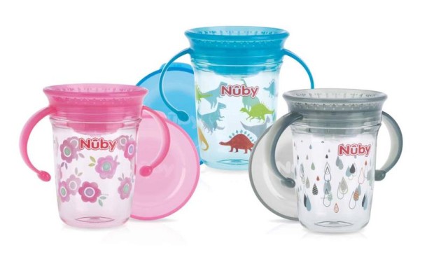 Nuby Wonder cup 240ml 6+ maanden assorti (1 Stuks)