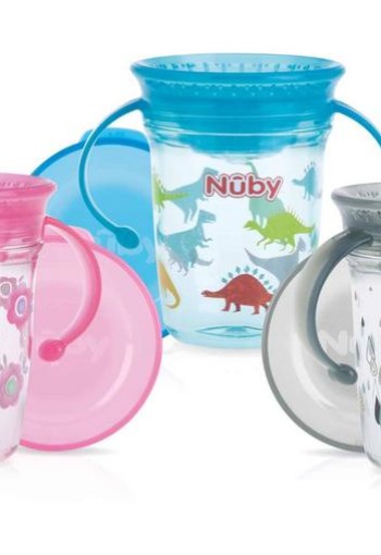 Nuby Wonder cup 240ml 6+ maanden assorti (1 Stuks)