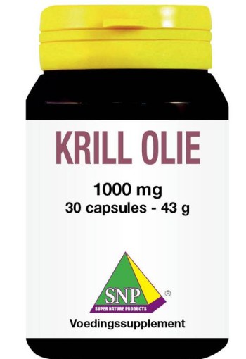 SNP Krill olie 1000mg one a day (30 Capsules)