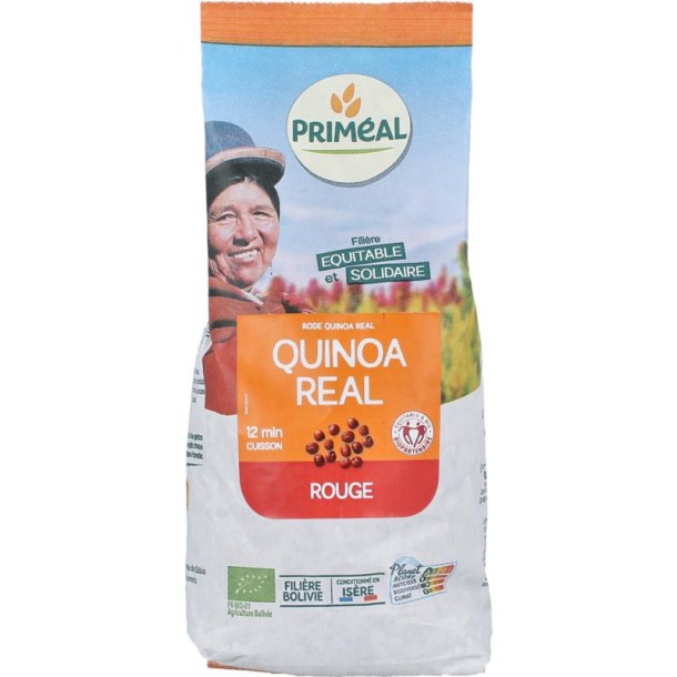 Primeal Quinoa real rood bio (500 Gram)