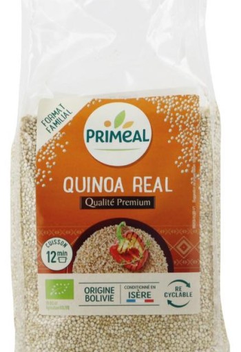 Primeal Quinoa wit real bio (1 Kilogram)