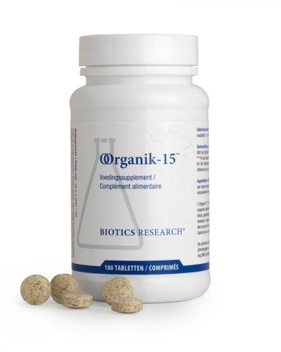 Biotics Organik-15 (180 Tabletten)