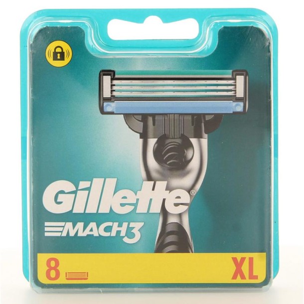 Gillette Mach3 XL 8 Stuks
