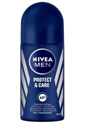 Nivea Men deodorant roller protect & care (50 Milliliter)