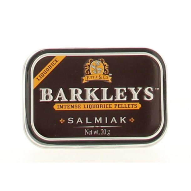 Barkleys Liquorice pellets salmiak (20 Gram)