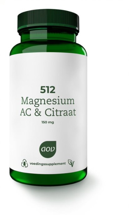 AOV 512 Magnesium AC & citraat 150mg (60 Tabletten)
