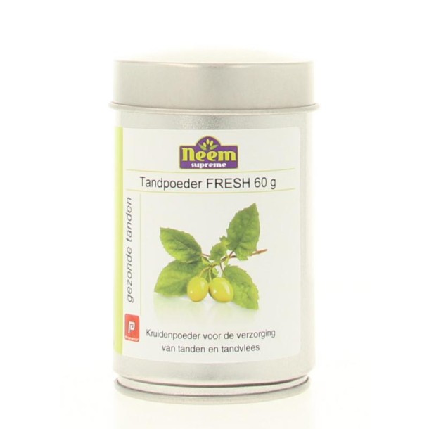 Holisan Supreme tandpoeder fresh (60 Gram)