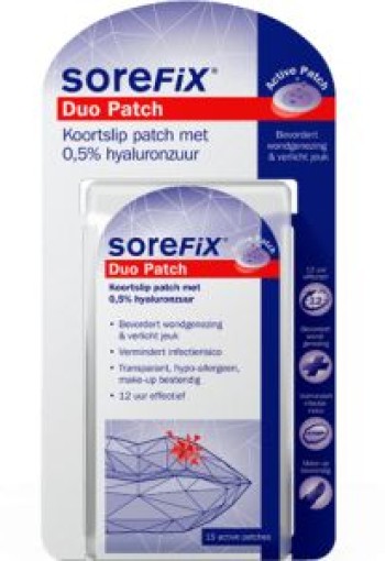 Sorefix Duo patch (15 Stuks)