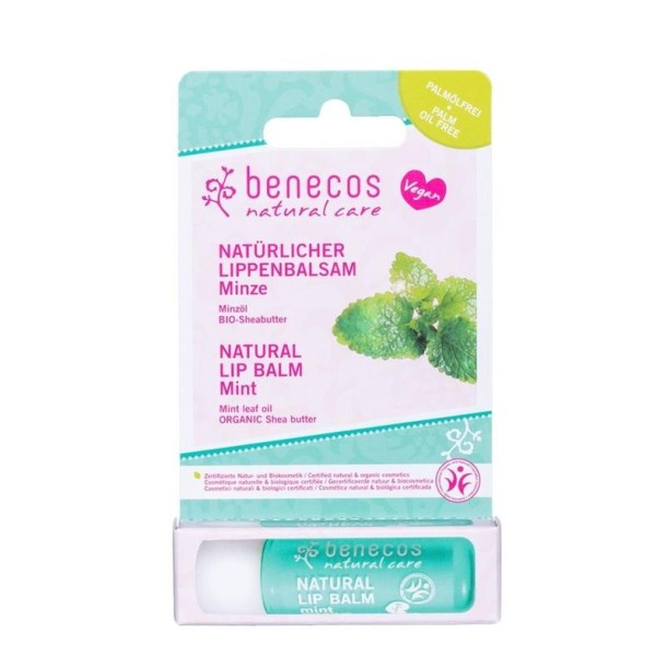 Benecos Natural lipbalm mint (4,7 Gram)
