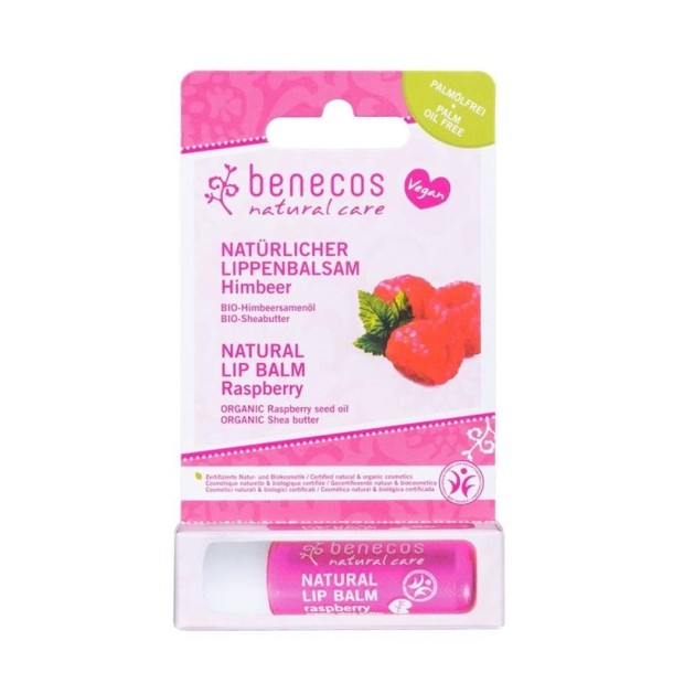 Benecos Natural lipbalm raspberry (4,7 Gram)