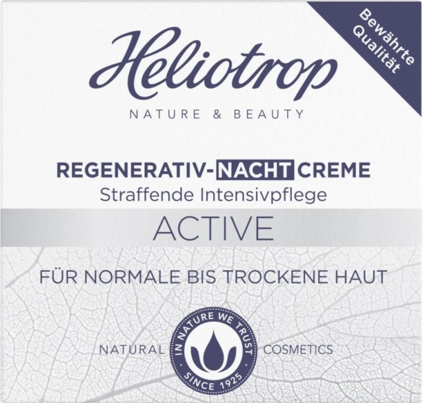 Heliotrop Active regeneratie nachtcreme (50 Milliliter)