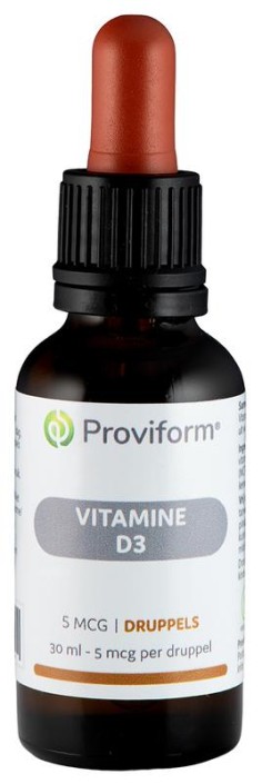 Proviform Vitamine D3 5mcg druppels (30 Milliliter)