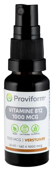 Proviform Vitamine B12 1000mcg verstuiver (20 Milliliter)