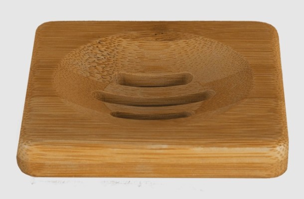 Happysoaps Zeephouder bamboe voor 1 shampoo bar (1 Stuks)