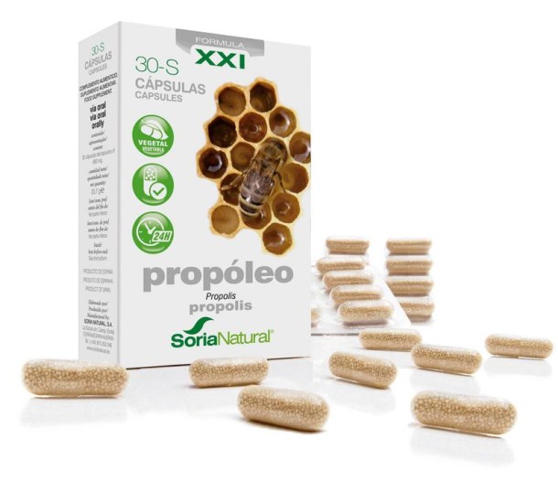 Soria Natural 30-S Propolis XXI (30 Capsules)