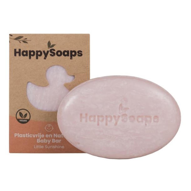 Happysoaps Shampoo baby & body wash little sunshine (80 Gram)
