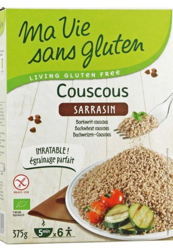 Ma Vie Sans Couscous van mais & rijst glutenvrij bio (375 Gram)