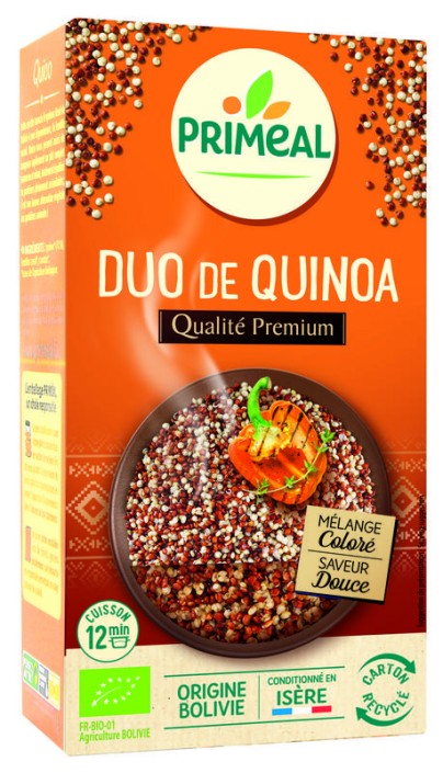 Primeal Quinoa duo wit en rood bio (500 Gram)
