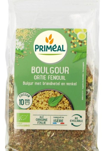 Primeal Bulgur met brandnetel en venkel bio (300 Gram)