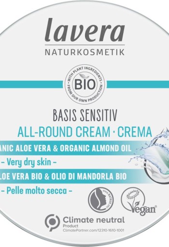 Lavera Basis Sensitiv all-round creme cream bio (150 Milliliter)