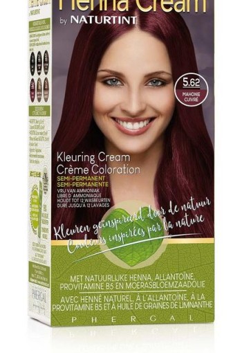 Naturtint Henna cream 5.62 mahonie/acajou (110 Milliliter)