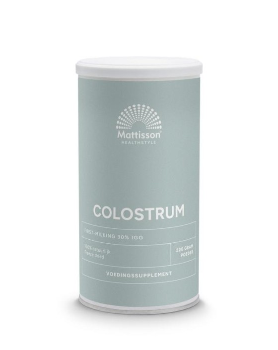 Mattisson Colostrum poeder absolute (220 Gram)