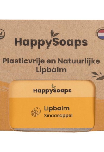 Happysoaps Lipbalm sinaasappel (10 Gram)