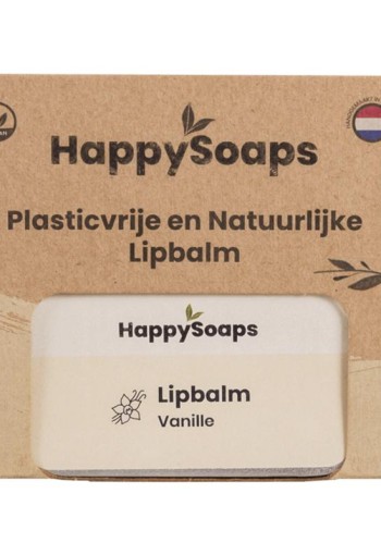 Happysoaps Lipbalm vanille (10 Gram)