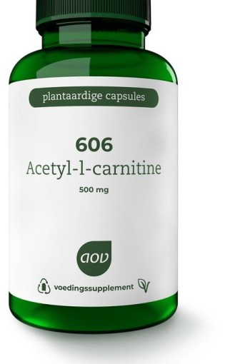 AOV 606 Acetyl-L-Carnitine (90 Vegetarische capsules)