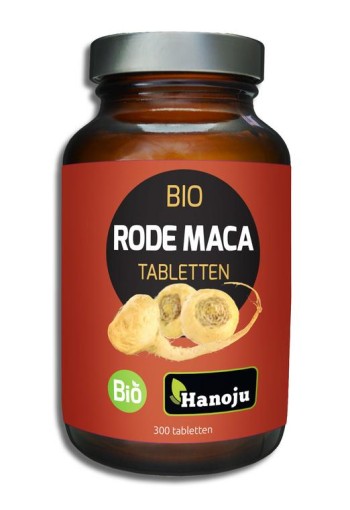 Hanoju Bio rode maca tabletten (300 Tabletten)