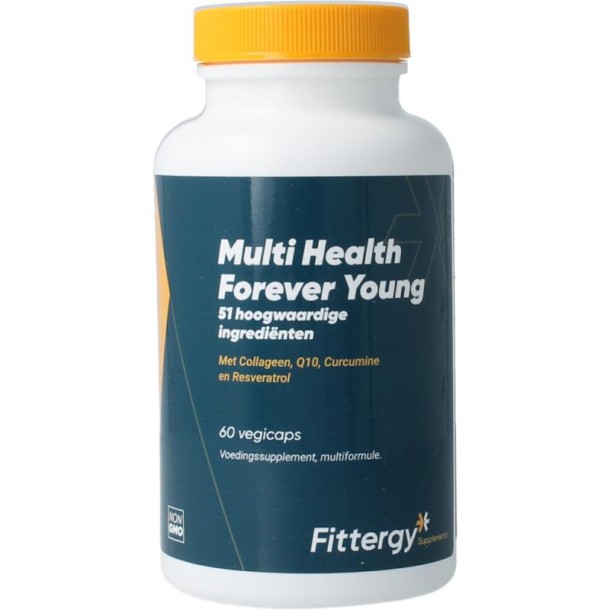 Fittergy Multi health forever young (60 Vegetarische capsules)