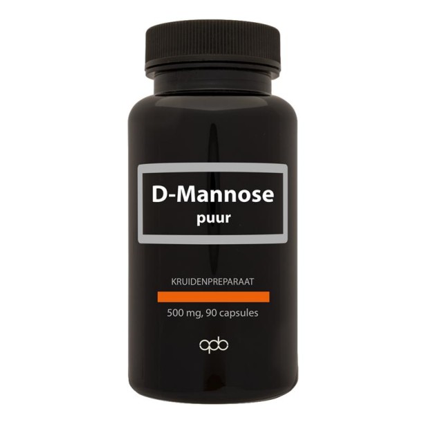 Apb Holland D-Mannose puur forte 500mg (90 Vegetarische capsules)