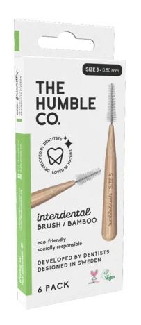 The Humble Co Interdental borstel 0.80 mm groen (6 Stuks)