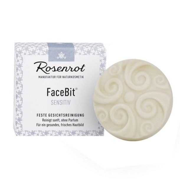 Rosenrot Solid facebit sensitive (50 Gram)