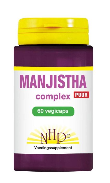 NHP Manjistha complex puur (60 Vegetarische capsules)