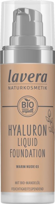 Lavera Hyaluron liquid foundation warm nude 03 bio (30 Milliliter)