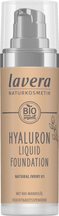 Lavera Hyaluron liquid foundation natural ivory 01 bio (30 Milliliter)