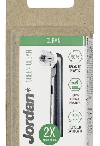 Jordan Green clean opzetborstel (2 Stuks)