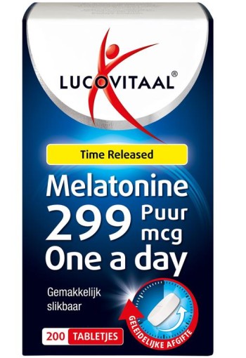 Lucovitaal Melatonine 299mcg (200 Tabletten)