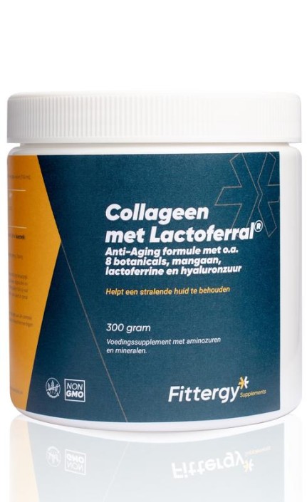 Fittergy Collageen met lactoferral (300 Gram)