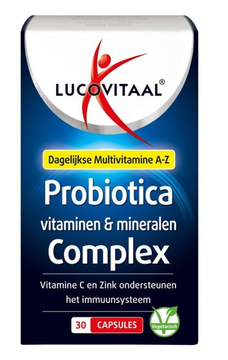 Lucovitaal Probiotica vitamine & mineralen complex (30 Capsules)