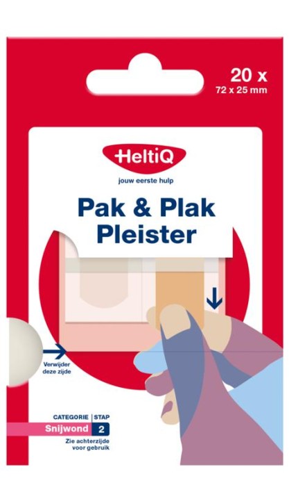 Heltiq Pak & plak textiel (20 Stuks)